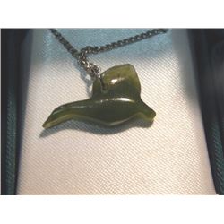 HAND CRAFTED JADE NECKLACE - BIRD