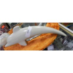 HAND CRAFTED ORIGINAL BESMO CARVING - FROM KENYA -DOLPHIN