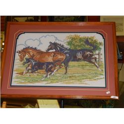 PICTURE - TAPESTRY - HORSE