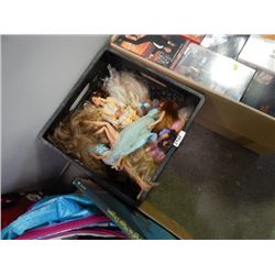 CRATE OF BARBIES - CRATE NOT INCLUDED