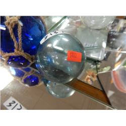 GLASS JAPANEESE FLOAT - LIGHT BLUE - NO SEEMS