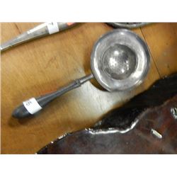 STERLING SILVER TEA STRAINER - WITH HALLMARKS