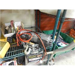 ELECTRIC WINCH - STORE RETURN  - 4500LB - 12 VOLT NO WARRANTY-NO GUARANTEE
