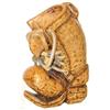 Image 1 : Vern Smith. Woodcarving. Laced Boot. 5" Tall. Est. $200 - $400. …