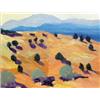 Image 1 : Tom Waugh (Arizona Artist) (b.1948.) Oil on Board. Landscape. 8" x 10". Est. $200 - $300…