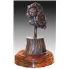 Image 1 : C.M. Russell (1864 -1926.) Original Casting Bronze Sculpture #9/500. Indian Head. 5" Tall. Est. $…