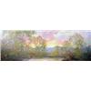 Image 1 : David Stirling (1887-1971) (Colorado Artist). Oil on Board. 27" x 71". Est. $900 - $1400.…