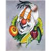 Image 1 : Balin. Oil on Canvas. Clown. 20" x 16". Est. $400 - $600.…