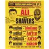 Image 1 : Earnie Shavers Signed 16x20 Replica 1977 Fight Poster vs. Muhammad Ali with Extensive Inscription (S
