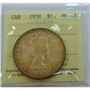 Image 1 : CANADA-1958 SILVER DOLLAR ICCS MS65