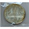 Image 2 : CANADA-1963 SILVER DOLLAR, ICCS MS65