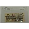Image 1 : CANADA PAPER-1988 $100 NOTE