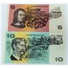 Image 2 : WORLD PAPER-AUSTRALIA $5 & $10 NOTES