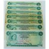 Image 1 : WORLD PAPER-BAHAMAS $1 LOT OF 7 NOTES