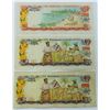 Image 2 : WORLD PAPER-BAHAMAS, LOT OF 3 BANKNOTES