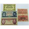 Image 1 : WORLD PAPER-HUNGARY LOT OF 5 NOTES