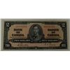 Image 1 : CANADA PAPER-1937 $2 GORDON/TOWERS UNC