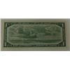 Image 2 : CANADA PAPER-1954 $1 V/F CHANGEOVER UNC OR BETTER