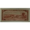 Image 2 : CANADA PAPER-1954 $2 BETTER PREFIX V/G