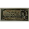 Image 1 : CANADA PAPER-1954 $100 AU