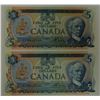 Image 2 : CANADA PAPER-1979 $5 RADAR WITH SHOULDER NOTE