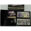 Image 1 : CANADA PAPER-1986-2001 $10 LASTING IMPRESSIONS SET