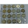 Image 1 : CANADA-SILVER DOLLAR LOT OF 19 DIFFERENT