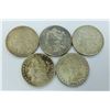 Image 1 : US COINS-MORGAN DOLLAR LOT OF 5