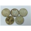 Image 2 : US COINS-MORGAN DOLLAR LOT OF 5