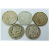 Image 1 : US COINS-MORGAN DOLLAR LOT OF 5 COINS