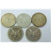 Image 2 : US COINS-MORGAN DOLLAR LOT OF 5 COINS