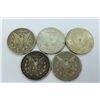Image 2 : US COINS-MORGAN DOLLAR LOT OF 5