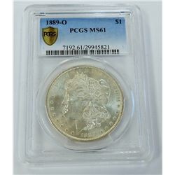 US COINS-1889-O MORGAN DOLLAR