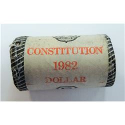 CANADA- $1 1982 NICKEL DOLLAR UNC ROLL