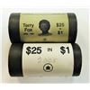 Image 2 : CANADA-TERRY FOX LOONIE ROLLS, LOT OF 2