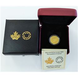 CANADA GOLD- 2015 $10 POLAR BEAR