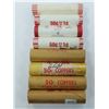 Image 2 : CANADA- ONE CENT ROLL LOT OF 8