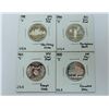 Image 1 : USA- PROOF SILVER STATE QUARTERS LOT OF 4