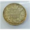 Image 2 : CANADA- FIVE CENT 1885 sm5 over 5 ICCS VF30