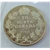 Image 2 : CANADA-10 CENT 1913 BROAD LEAVES ICCS VF20