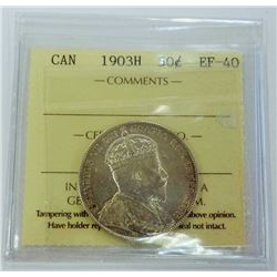 CANADA-50 CENT 1903H ICCS EF40