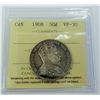 Image 1 : CANADA-50 CENT 1908 ICCS VF30