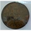 Image 2 : CANADA- TOKEN 1823 HALF PENNY #NS1A3