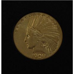 USA GOLD-$10 1909-S  EAGLE