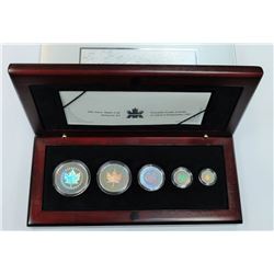 CANADA-2003 SILVER MAPLE LEAF HOLOGRAM SET