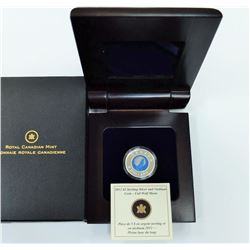 CANADA-2012 $5 NIOBIUM FULL WOLF MOON