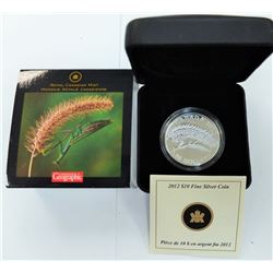 CANADA-2012 $10 SILVER PRAYING MANTIS