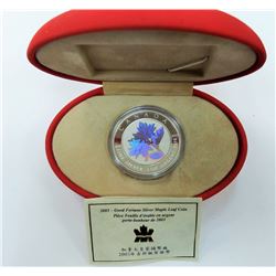 CANADA-2003 $5 SILVER MAPLE OF GOOD FORTUNE