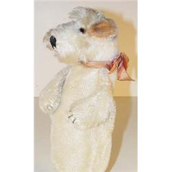 Steiff "Foxy" Mohair Fox Terrier Hand Puppet, No tag or button…