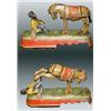 Image 1 : Cast Iron Mechanical Bank, "I Always Did 'Spise A Mule", 7" tall x 9" wide…